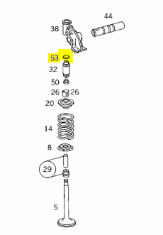 A1030550976 2.2mm Washer shim c A1030550976 2.2mm Washer shim c