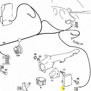 A0035450732 Cruise Control Unit c