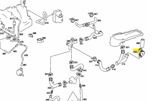A0000941565 M102 M110 Thurst cutoff valve NEW NOS c A0000941565 M102 M110 Thurst cutoff valve NEW NOS c