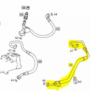 M104 Refrigerant Pipe Line A1042304856 c