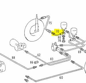 W124 Right Spring Line c
