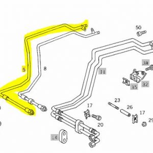 M104 Oil Line A1041806930 c