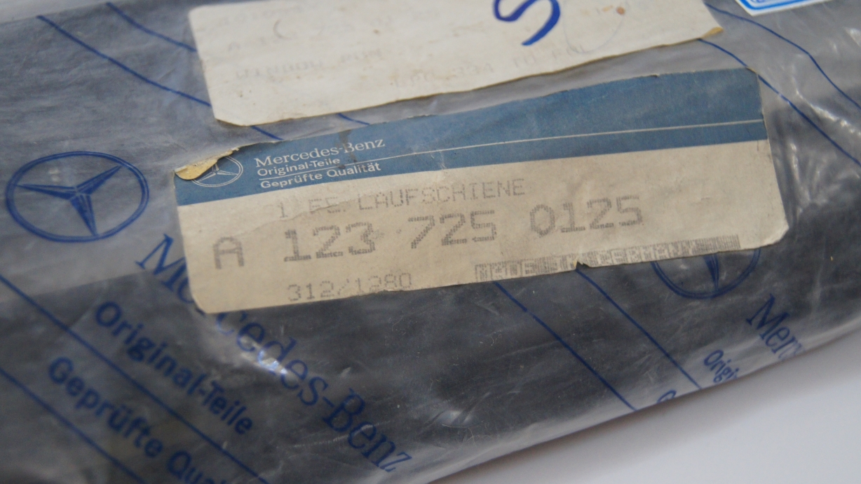 W123 Window Run E W123 Window Run E