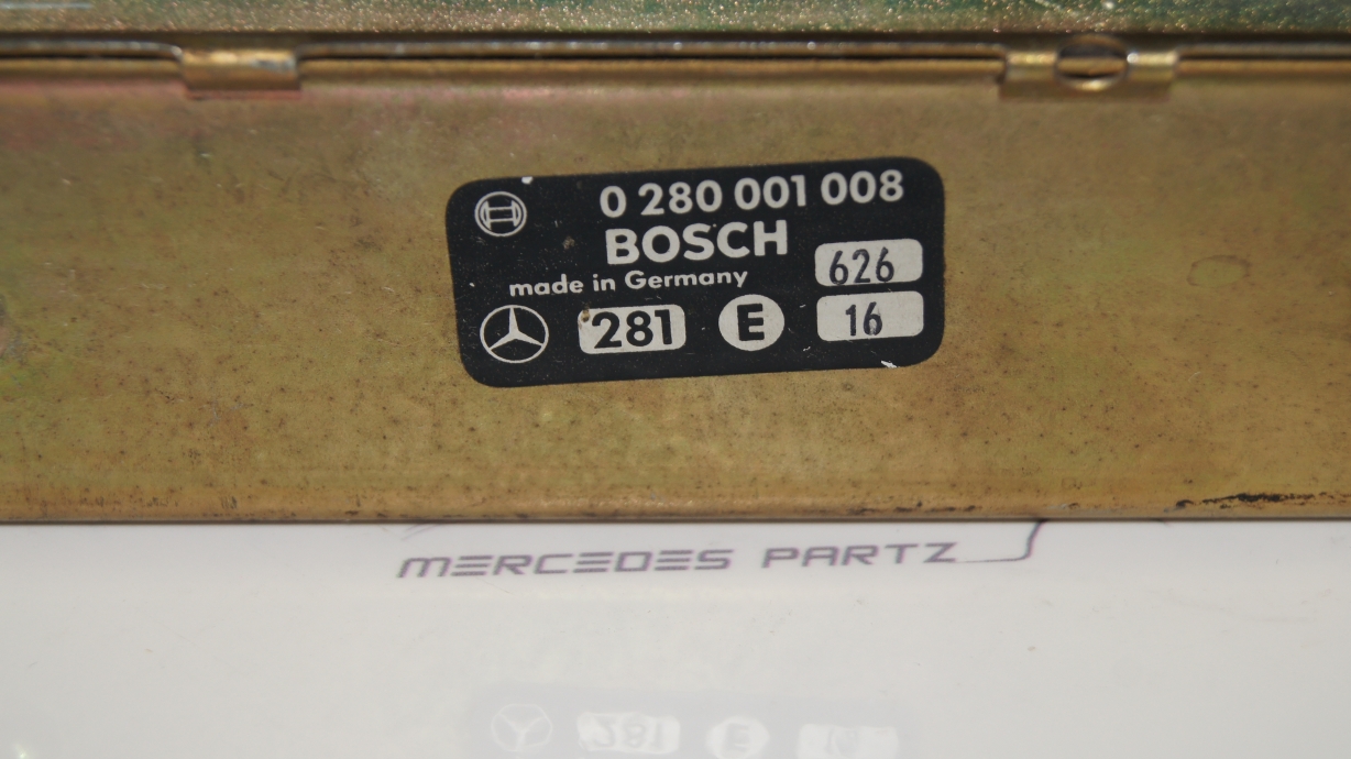 A0005455432 BOSCH 0280001008 M110 D-Jetronic ECU Bosch A0005455432 BOSCH 0280001008 M110 D-Jetronic ECU Bosch