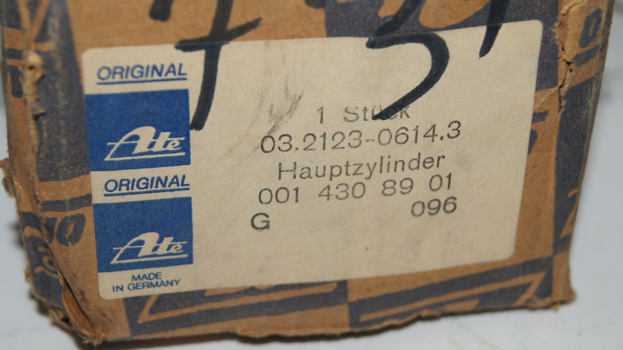 Brake Master Cylinder A0004308901 Ate Brake Master Cylinder A0004308901 Ate