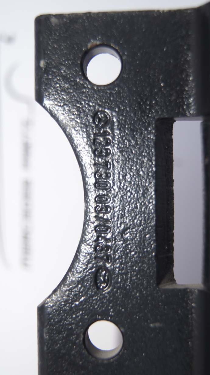 W123 Right Central Pillar Brand W123 Right Central Pillar Brand