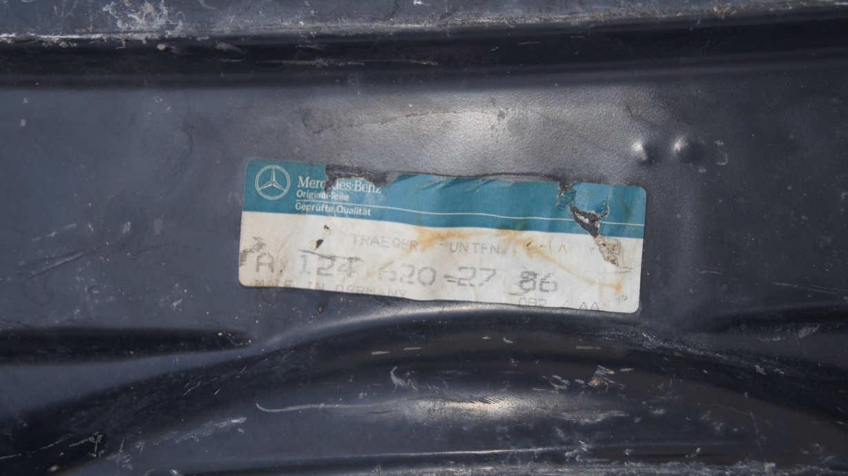 W124 Support Below Windshield Brand W124 Support Below Windshield Brand