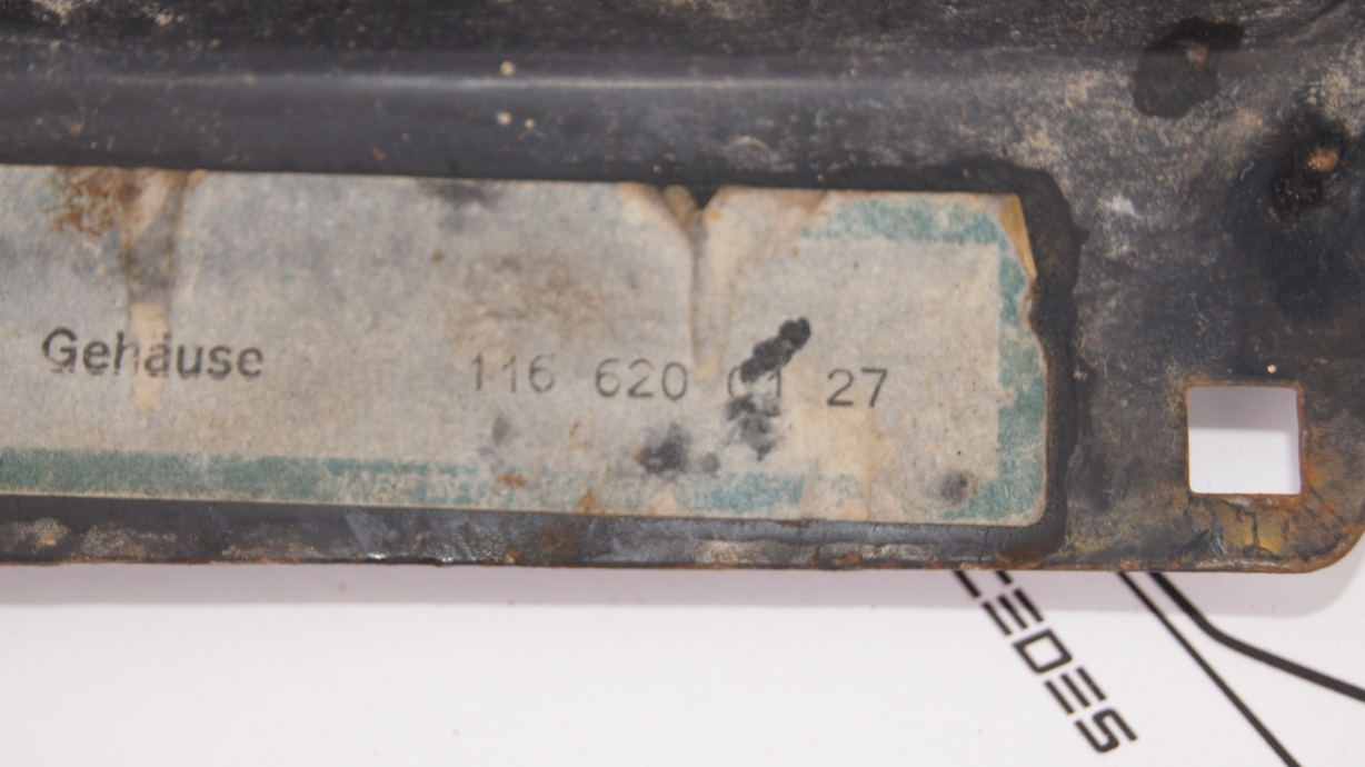 W116 Left Front Lighting Unit Shell Brand W116 Left Front Lighting Unit Shell Brand