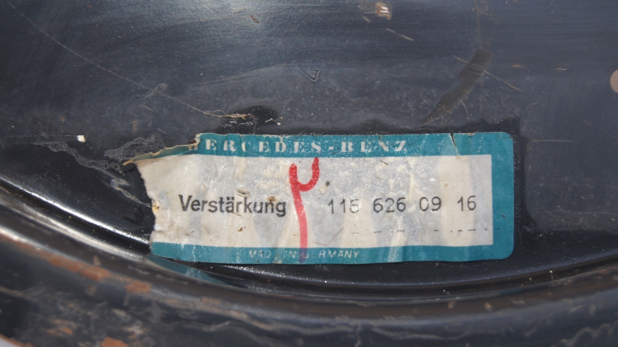W116 Front Panel Left Reinforcement Brand W116 Front Panel Left Reinforcement Brand