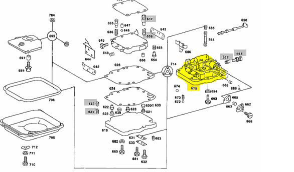 722.103 / 722.112 Transmission Valve Body Assembly Genuine Mercedes Part 722.103 / 722.112 Transmission Valve Body Assembly Genuine Mercedes Part