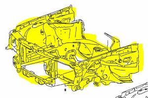 W201 Cowl Genuine Mercedes Part W201 Cowl Genuine Mercedes Part