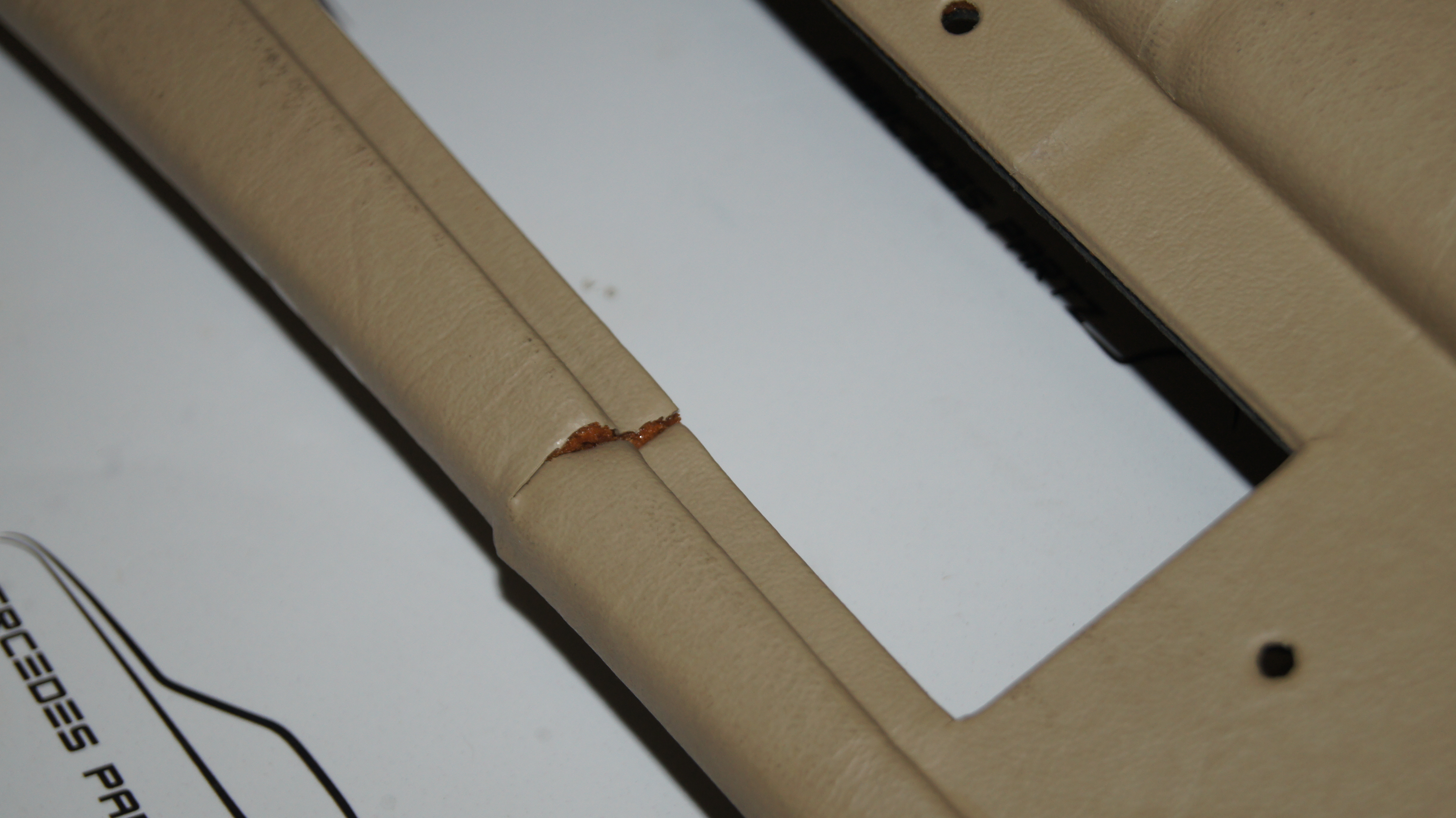 W126 Rear Left Door Cover Genuine Mercedes Part W126 Rear Left Door Cover Genuine Mercedes Part