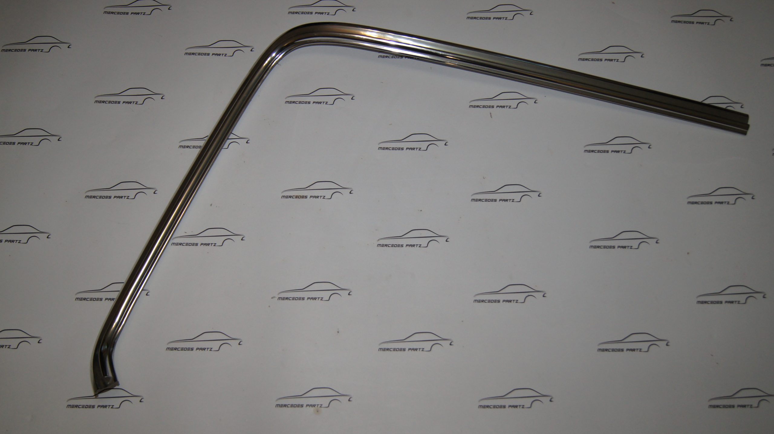 W116 Rear Left Window Chrome Moulding A1166780330 Genuine Mercedes Part W116 Rear Left Window Chrome Moulding A1166780330 Genuine Mercedes Part