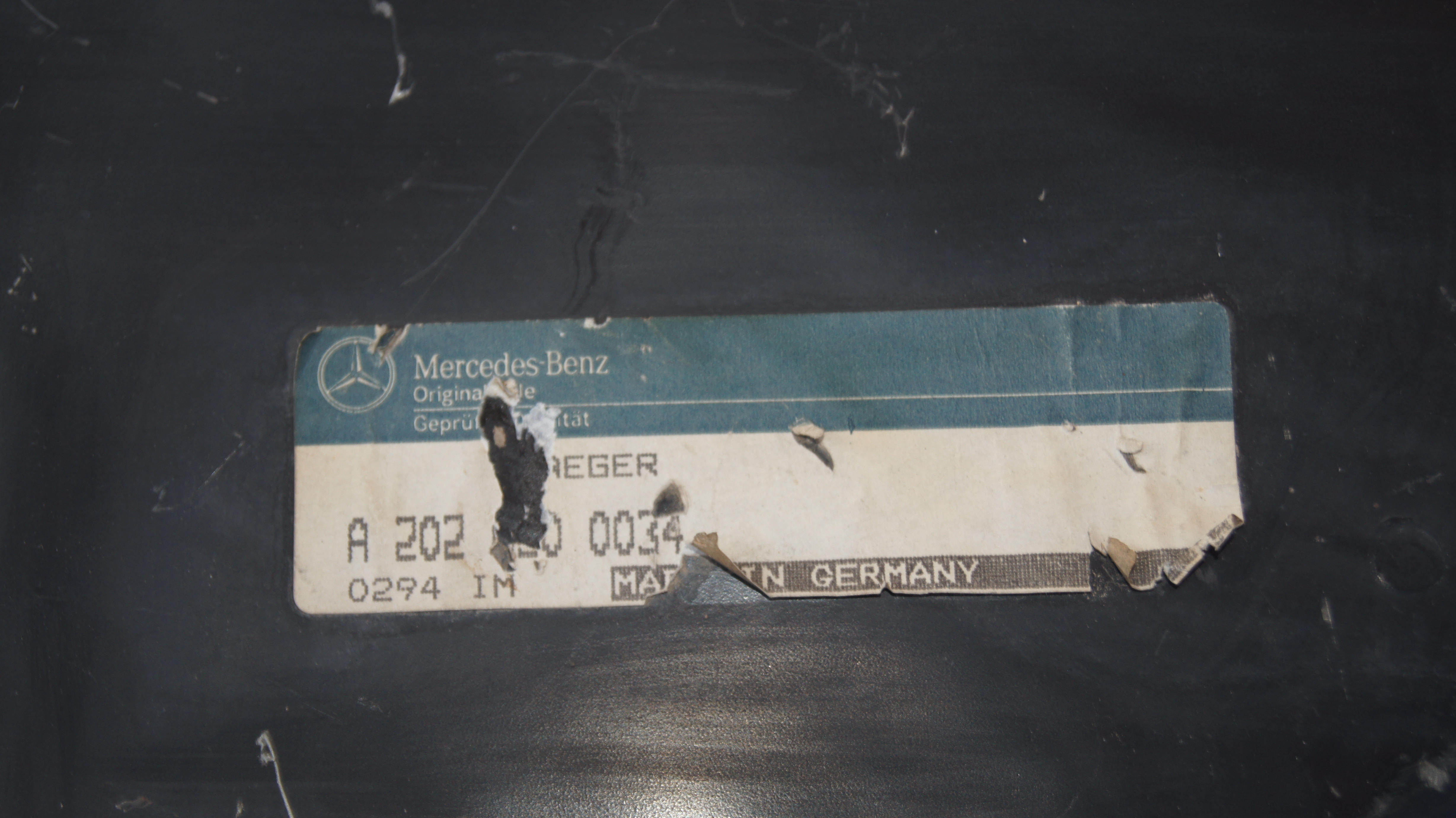 W202 Firewall Connection Support A2026200034, C208 W202 Firewall Connection Support A2026200034, C208
