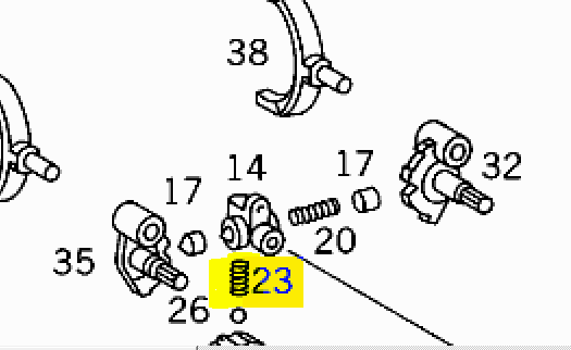Manual Transmission Spring 711.101 Manual Transmission Spring 711.101