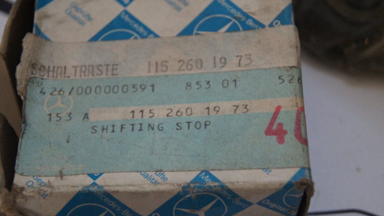 W108 W115 transmission 1ST and 2ND Speed NOS 711.101 W108 W115 transmission 1ST and 2ND Speed NOS 711.101