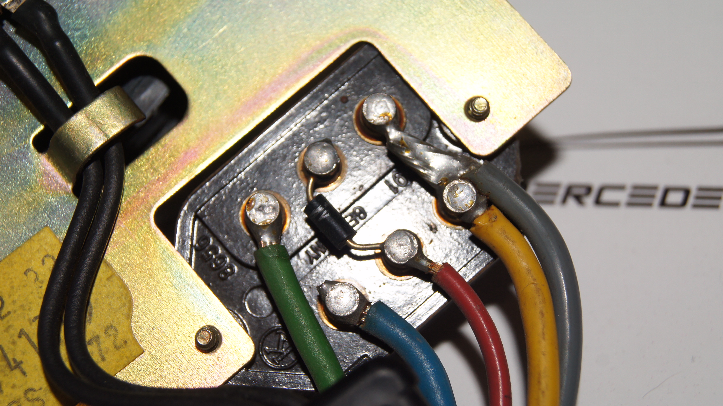 W123 / W107 Temperature selector switch mercedespartz