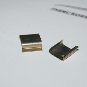 W126 Cold air duct to heater case spring clamp Genuine Mercedes Part