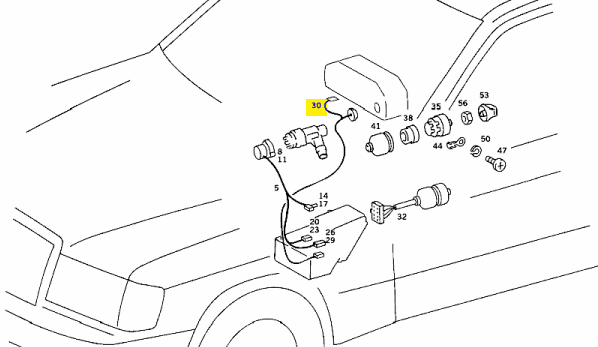 W201 instrument cluster wiring cable harness Genuine Mercedes Part W201 instrument cluster wiring cable harness Genuine Mercedes Part