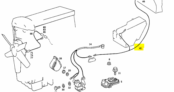 W201 tachometer wiring cable harness Genuine Mercedes Part W201 tachometer wiring cable harness Genuine Mercedes Part