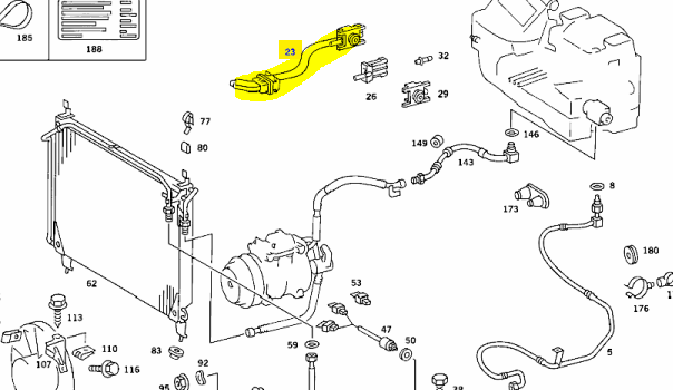 W126 W124 A/C HVAC evaporator temperature sensor Genuine Mercedes Part W126 W124 A/C HVAC evaporator temperature sensor Genuine Mercedes Part