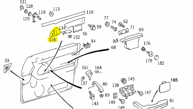 W140 Left door electrically adjustable front seat zebrano cover Genuine Mercedes Part W140 Left door electrically adjustable front seat zebrano cover Genuine Mercedes Part