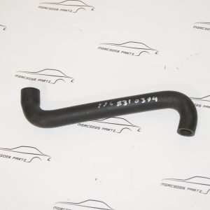 heater hose from engine to heating water cock Genuine Mercedes Part