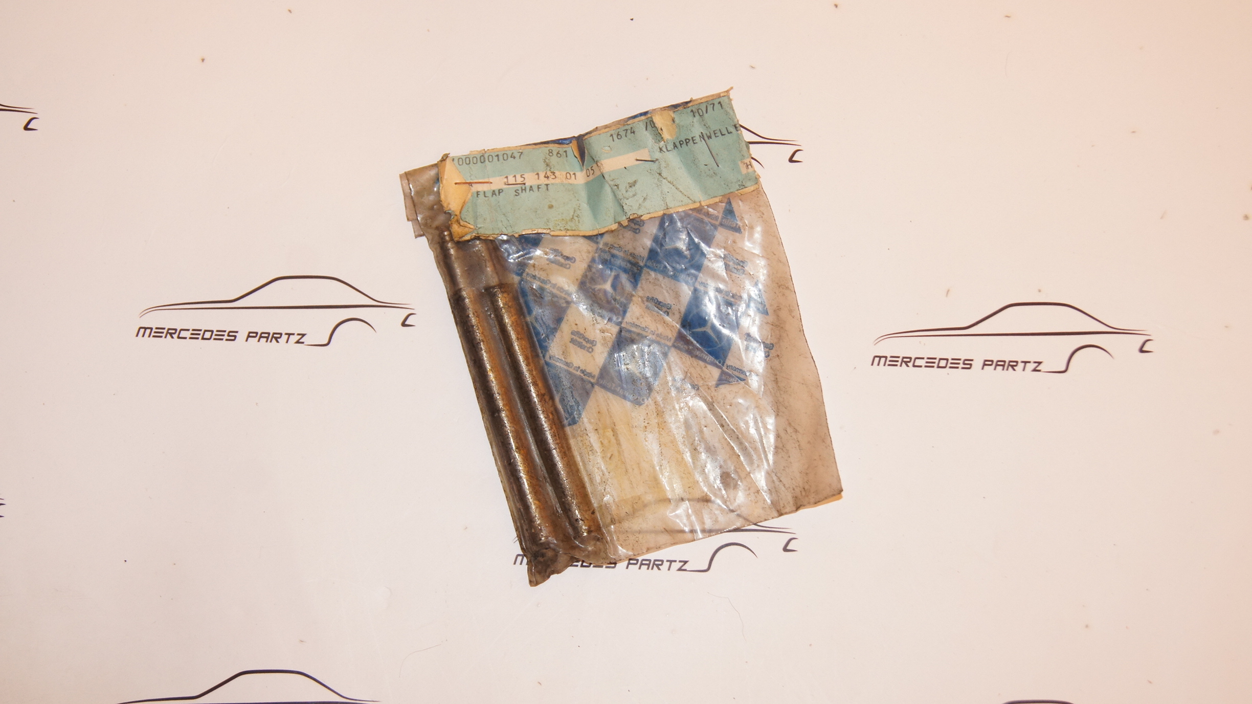 M115 manifold flap shaft Genuine Mercedes Part M115 manifold flap shaft Genuine Mercedes Part