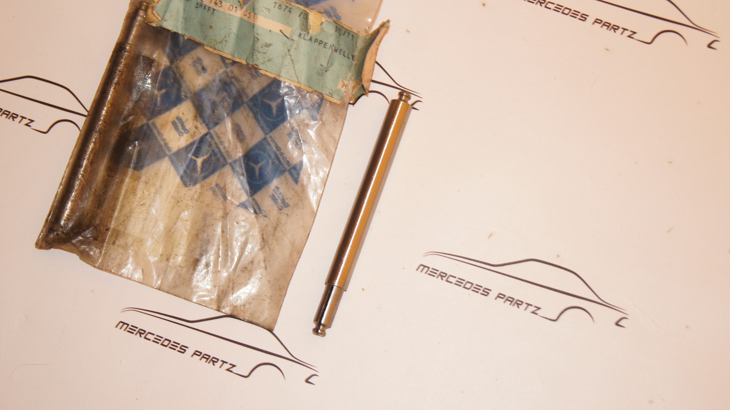 M115 manifold flap shaft Genuine Mercedes Part M115 manifold flap shaft Genuine Mercedes Part