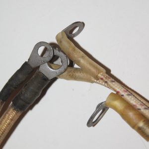 W116 450SEL 6.9 cable harness from starting motor to cable connector Genuine Mercedes Part