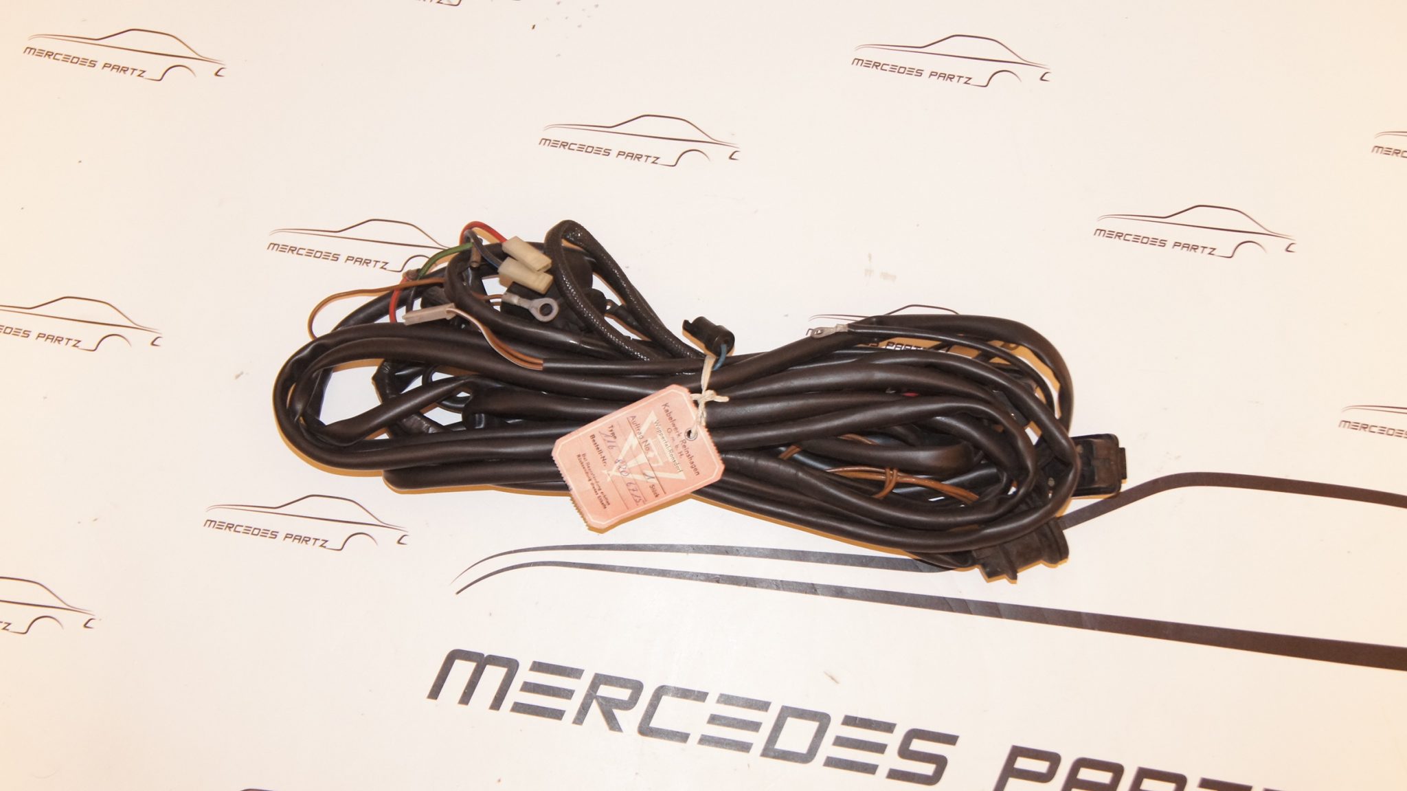W116 wiring harness - mercedes partz