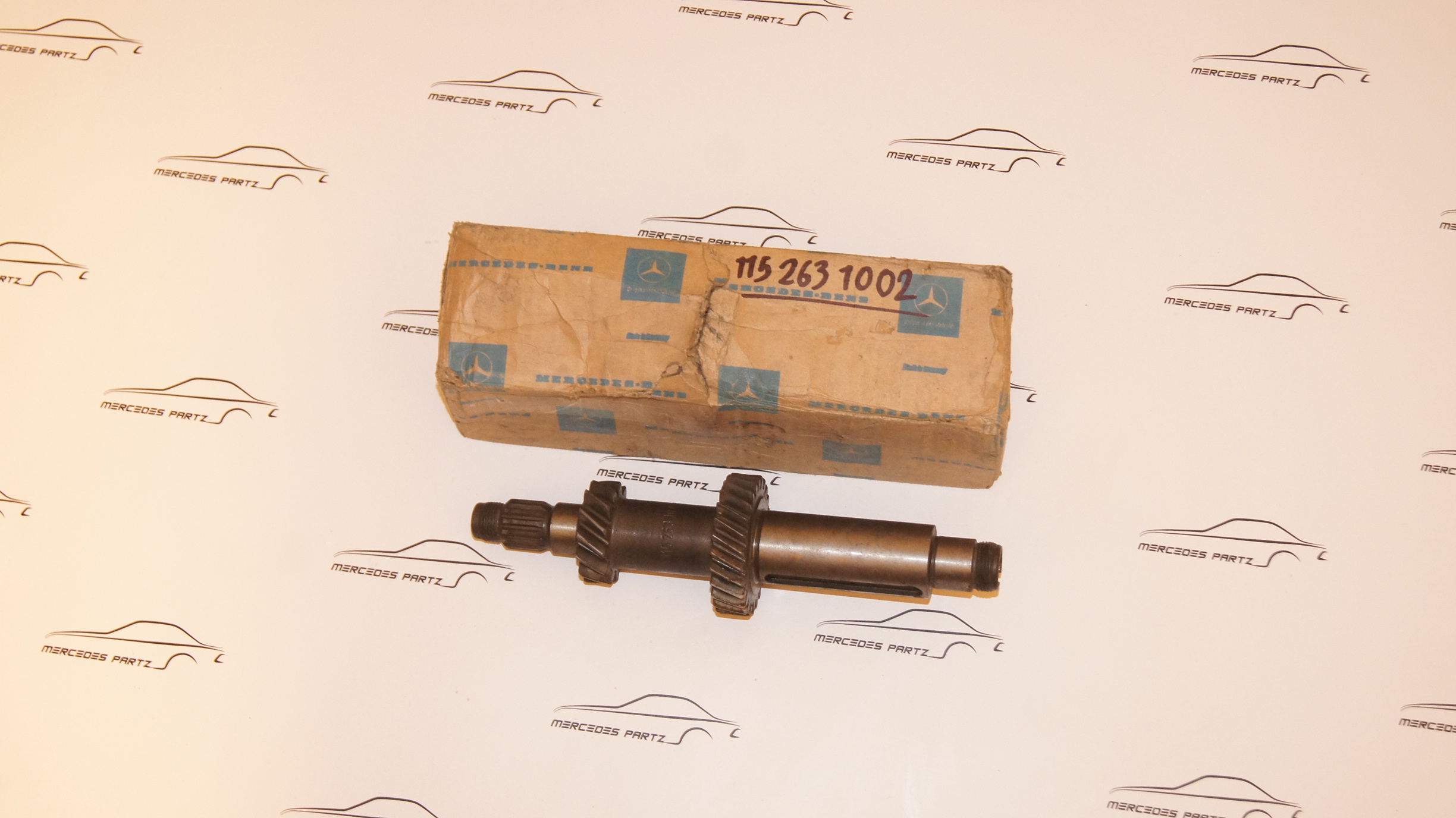 W114 W115 countershaft Genuine Mercedes Part W114 W115 countershaft Genuine Mercedes Part