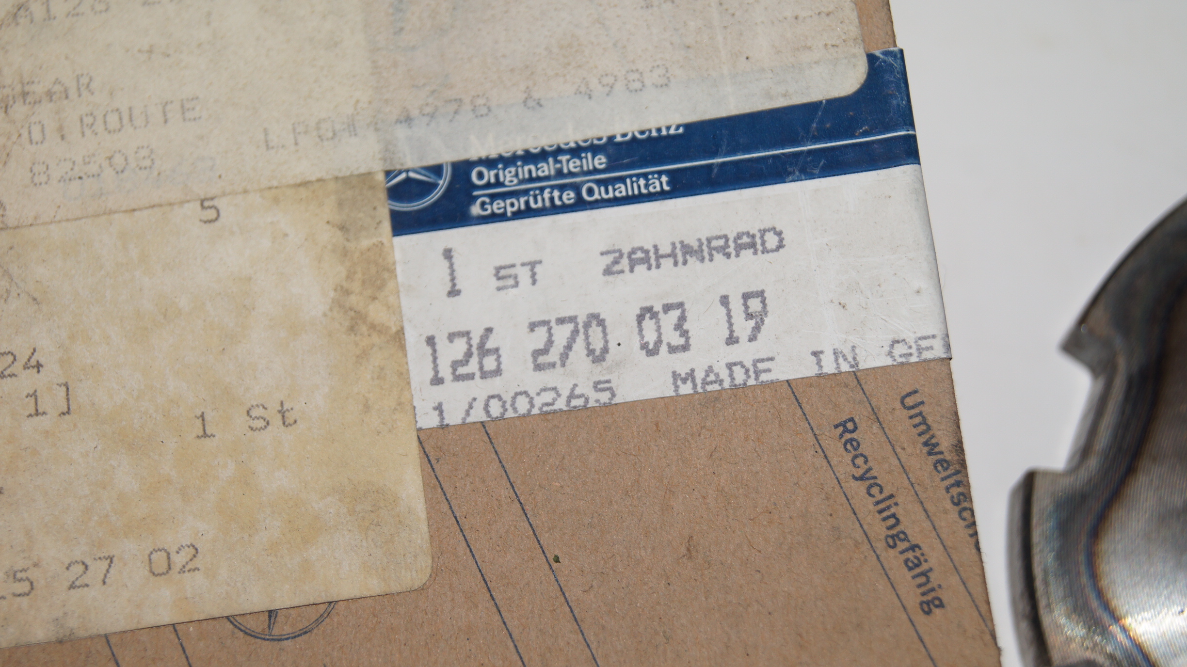 W107 W123 722.3 Transmission parking interlock with pulse star 722 W107 W123 722.3 Transmission parking interlock with pulse star 722