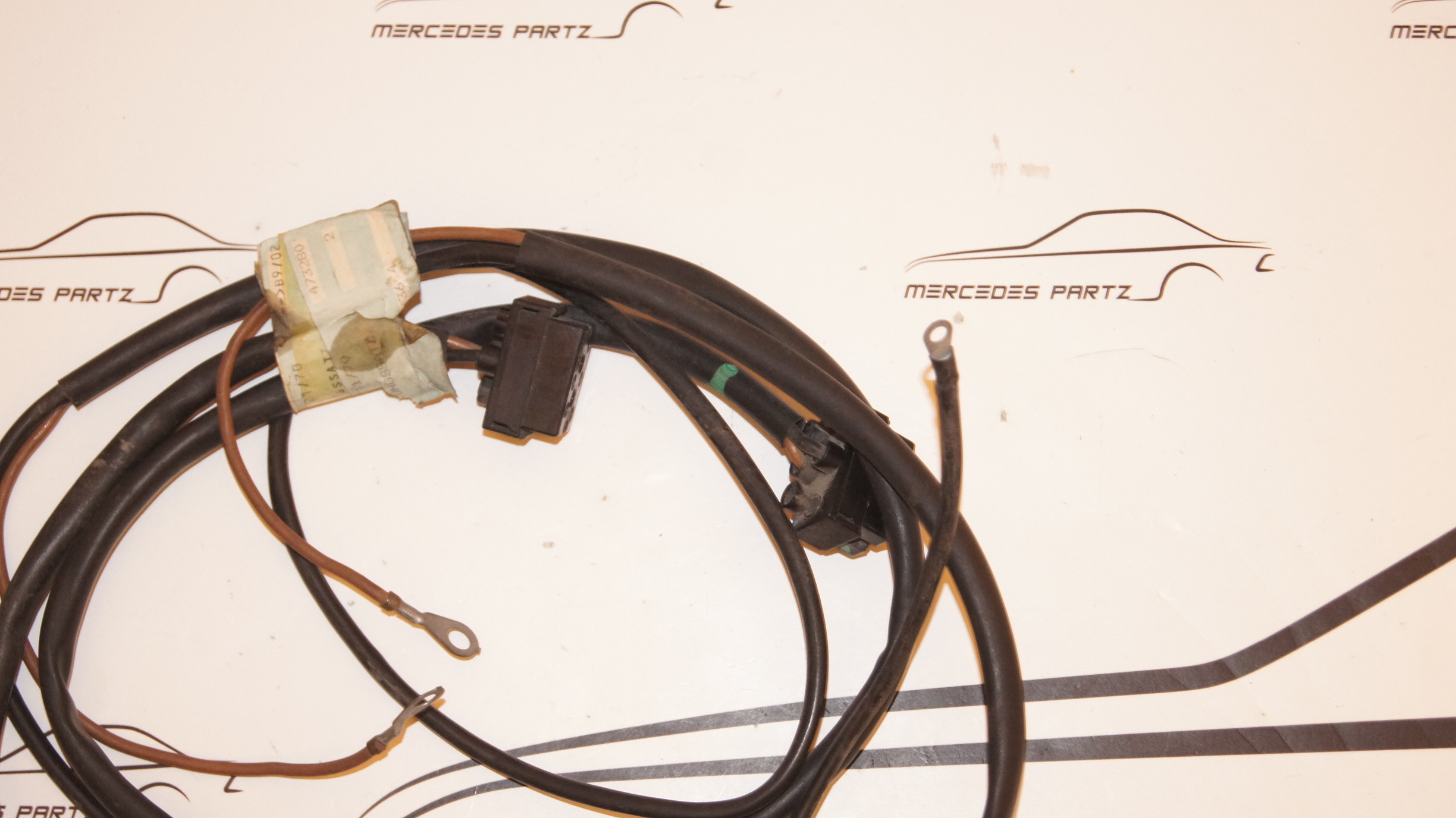 W123 wiring harness - mercedes partz