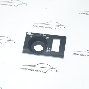 A1266890080 W126 light rotary switch escutcheon Genuine Mercedes Part