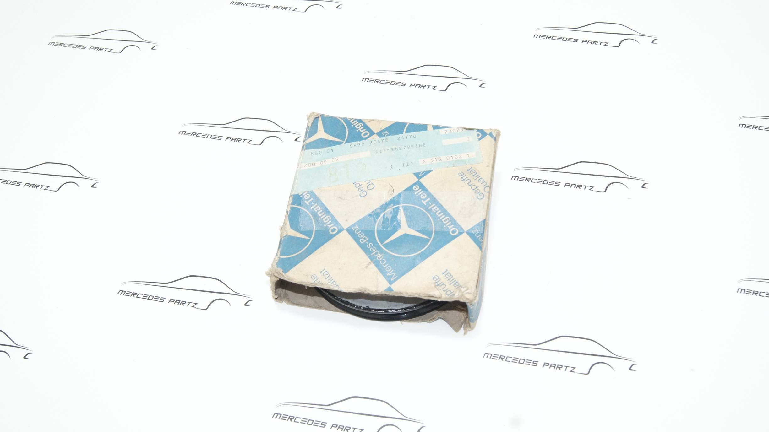 A1272000505 M127 M180 Crankshaft pulley Genuine Mercedes Part A1272000505 M127 M180 Crankshaft pulley Genuine Mercedes Part