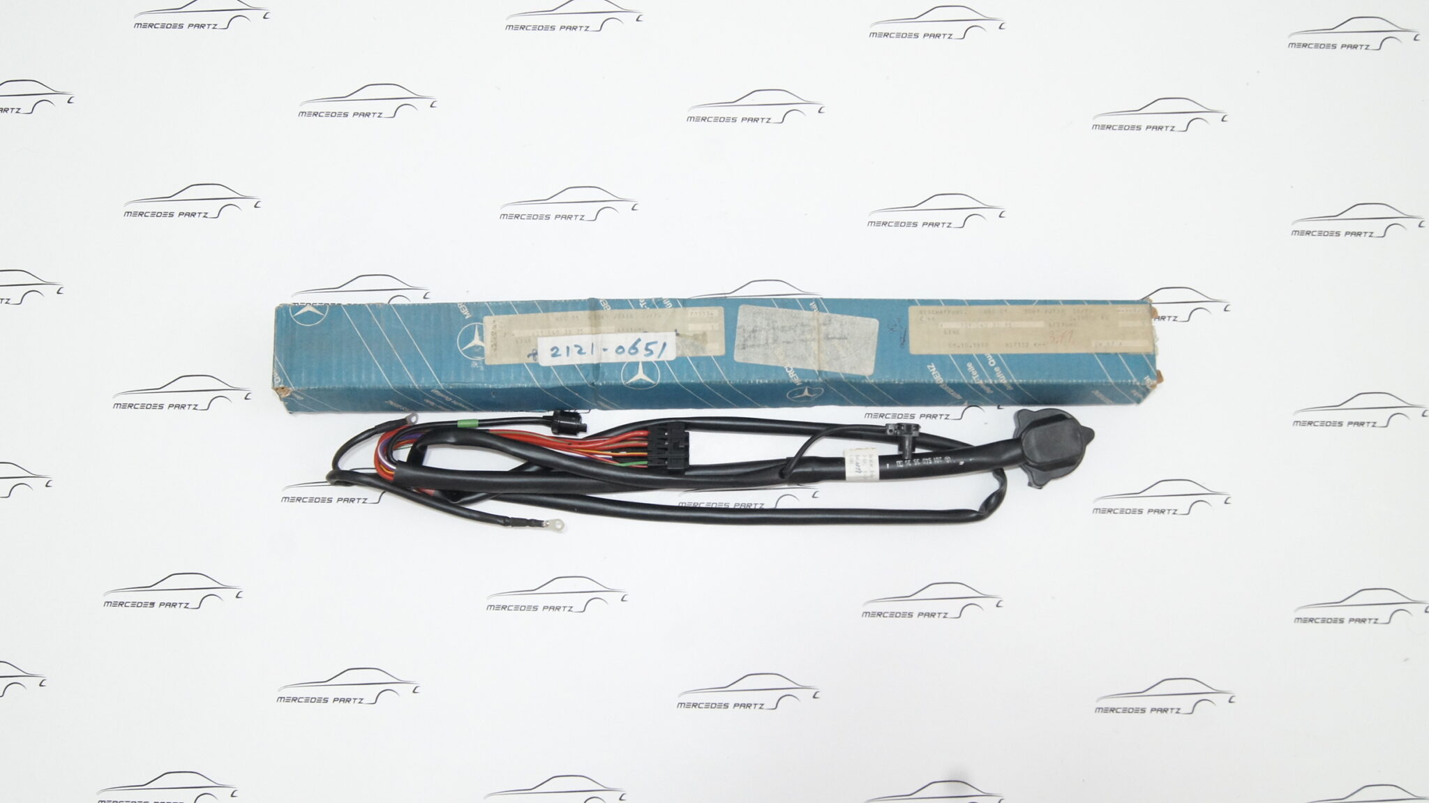 W201 starting switch wiring harness only with A/C - mercedes partz