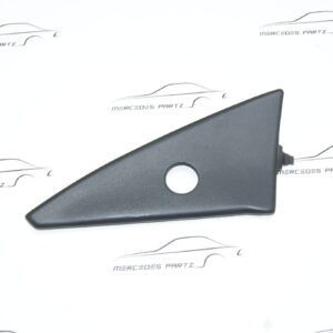 W201 left inside mirror plate cover with hole Genuine Mercedes Part W201 left inside mirror plate cover with hole Genuine Mercedes Part