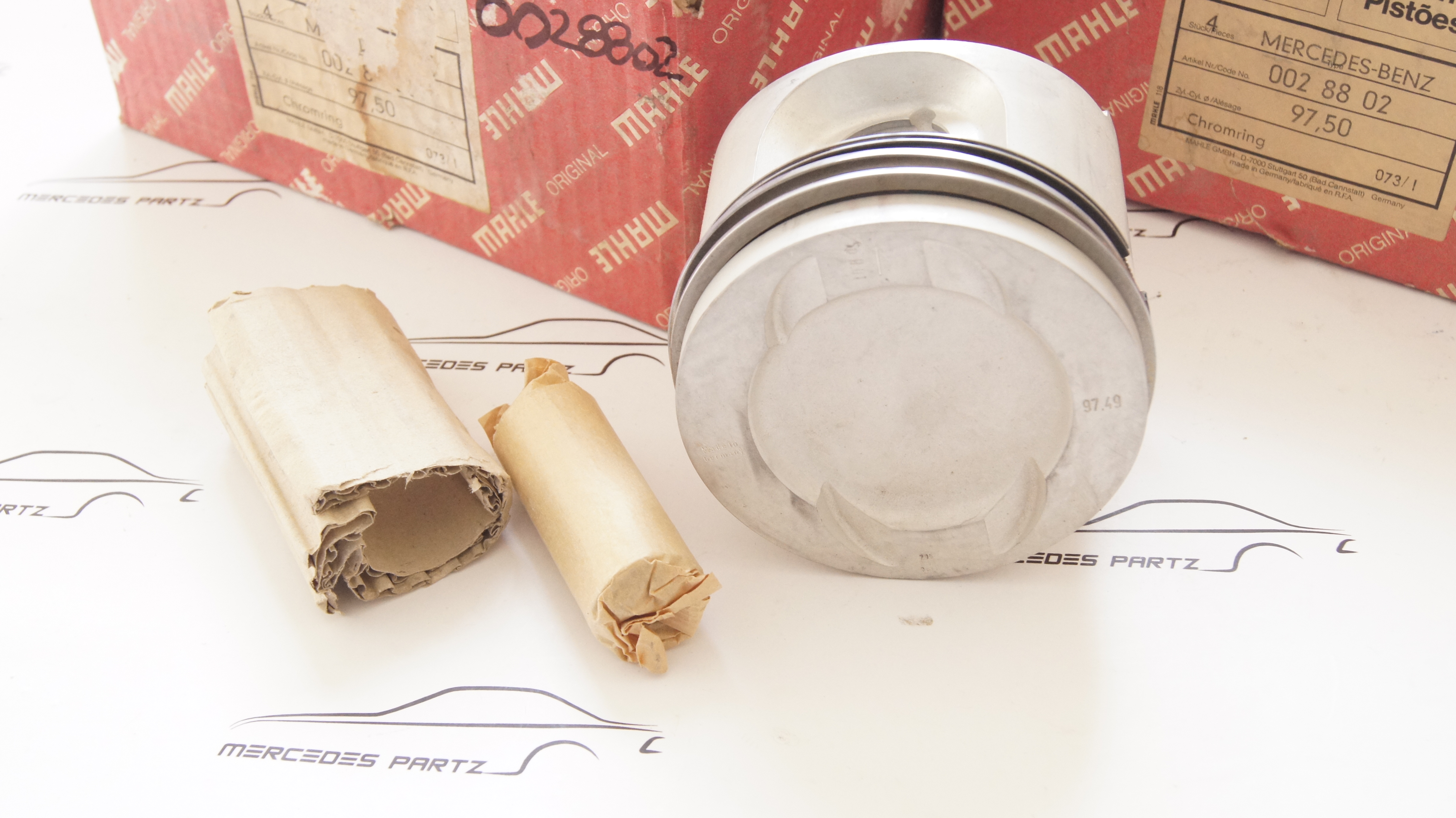 M117.962 M117.963 5.0 500 repair size 2 . 97.50 mm piston set M117 M117.962 M117.963 5.0 500 repair size 2 . 97.50 mm piston set M117