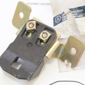 A2107500532 W210 rear trunk lid lock bracket Genuine Mercedes Part