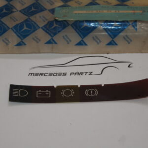 A1265402543 , A0005400843 , W126 instrument cluster left rail