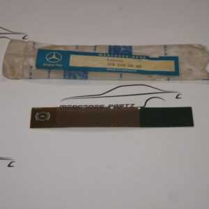 A1265400043 , W126 instrument cluster rail