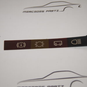 A1265400343 , W126 instrumental panel lights cover