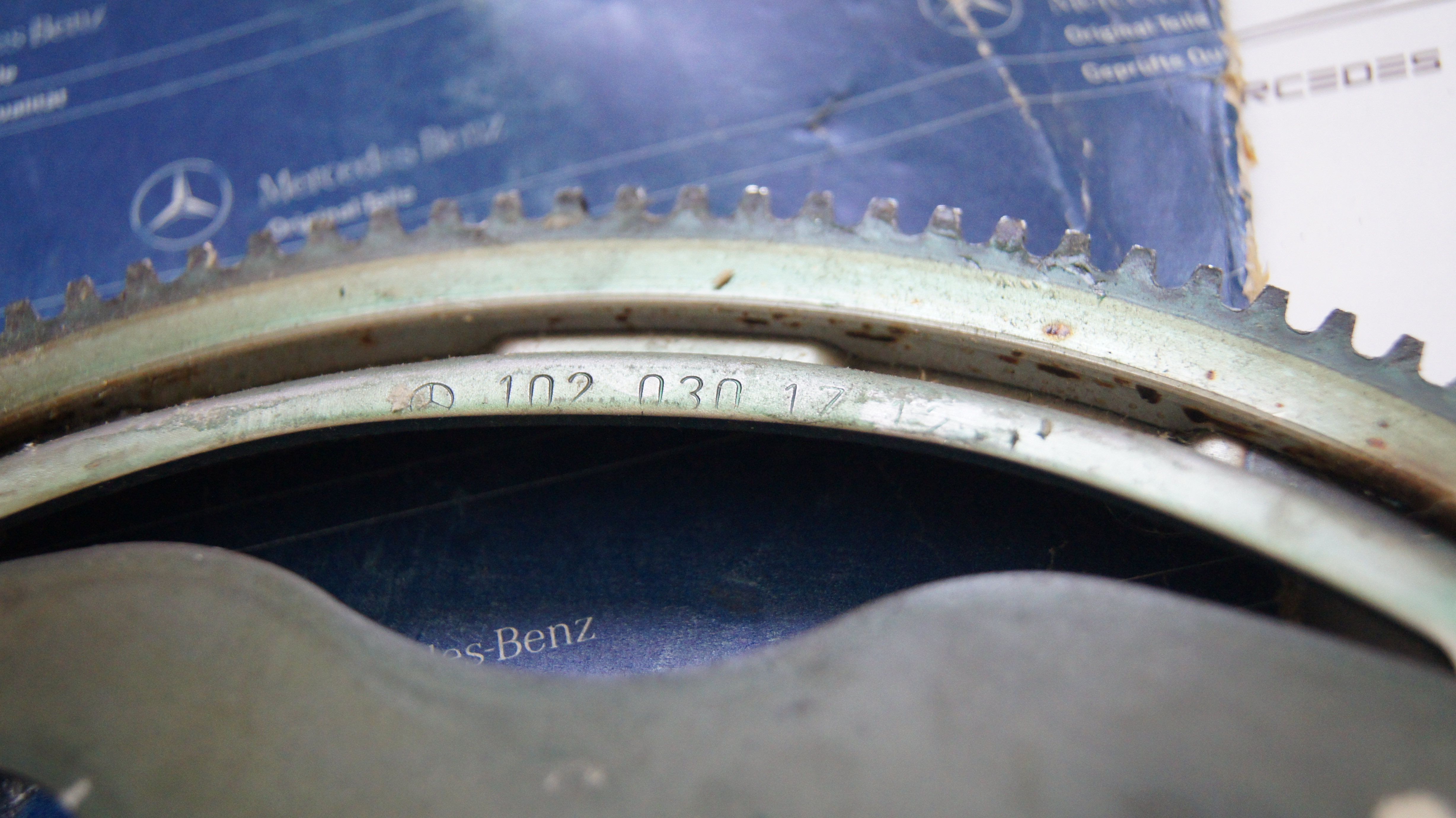 M102 flywheel ring gear Genuine Mercedes Part M102 flywheel ring gear Genuine Mercedes Part