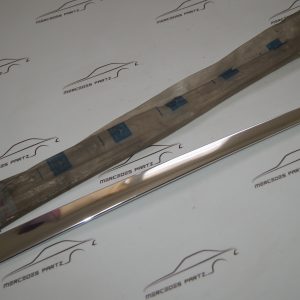 A1237280431 , W123 front right door rear window garnish moulding