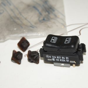 W124 W126 rear window roller blind switch