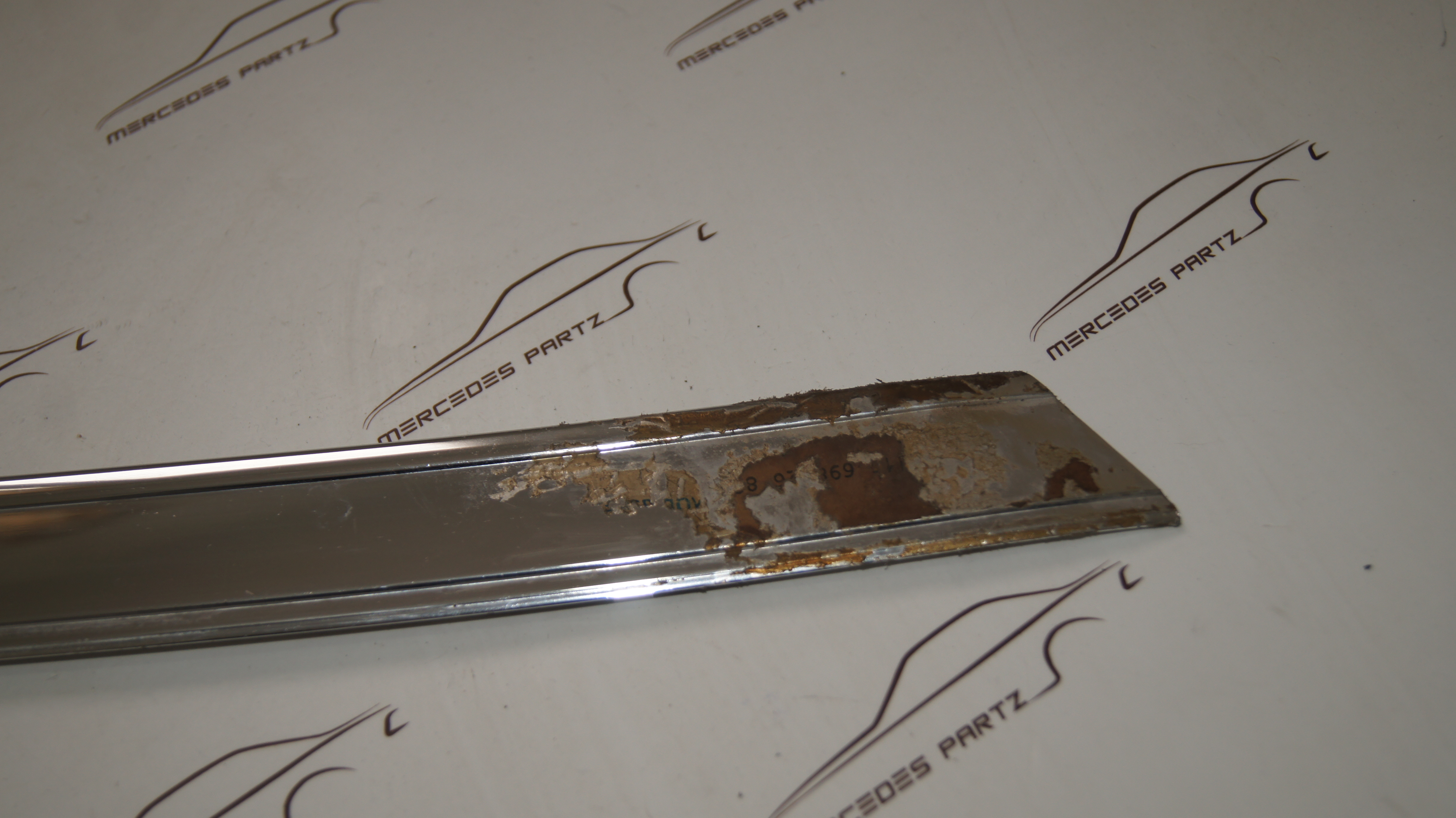 W114 W115 right ornamental cover moulding A1156982689 Genuine Mercedes Part W114 W115 right ornamental cover moulding A1156982689 Genuine Mercedes Part