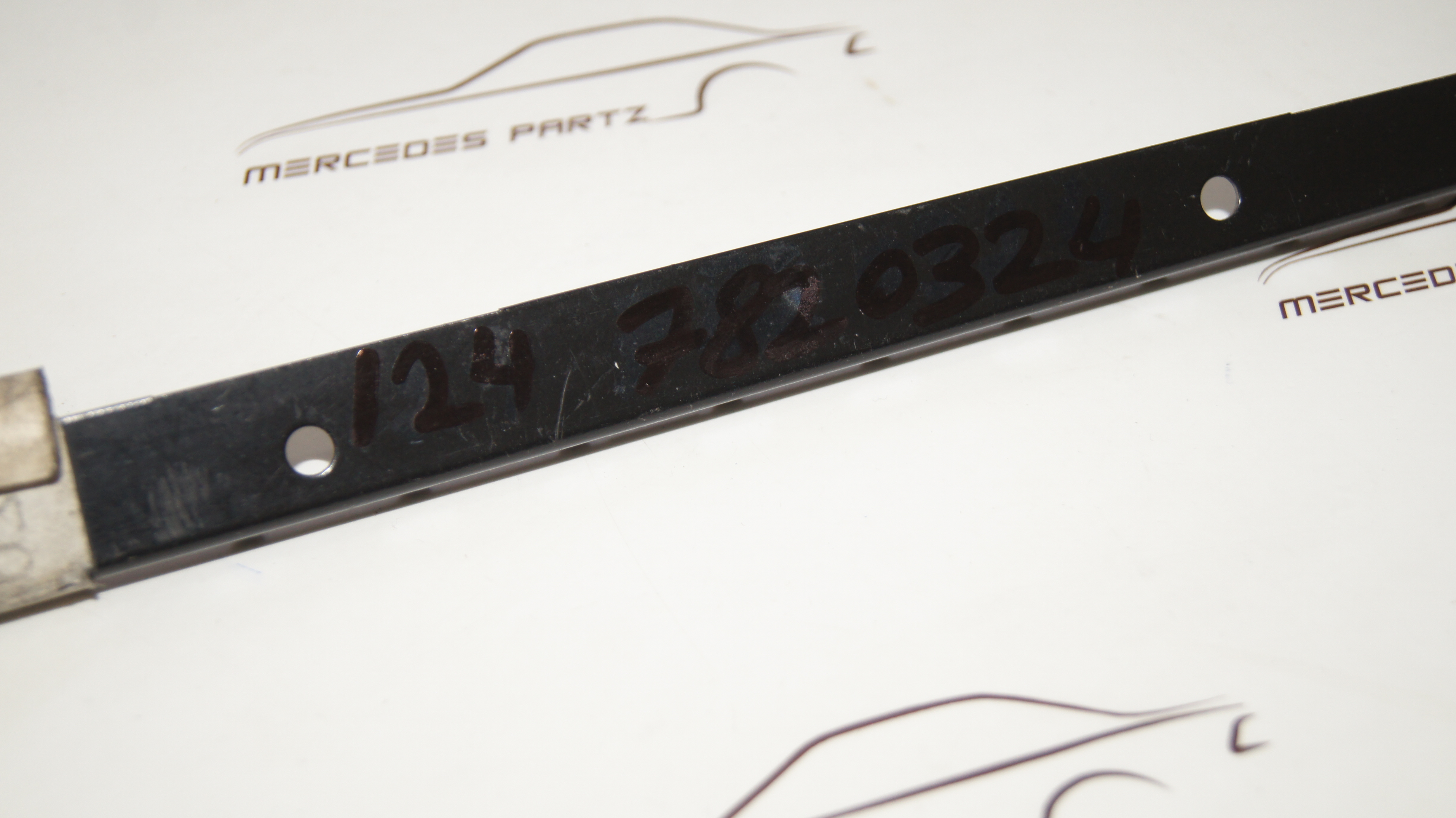 A1247820324 W124 sliding roof left rail Genuine Mercedes Part A1247820324 W124 sliding roof left rail Genuine Mercedes Part