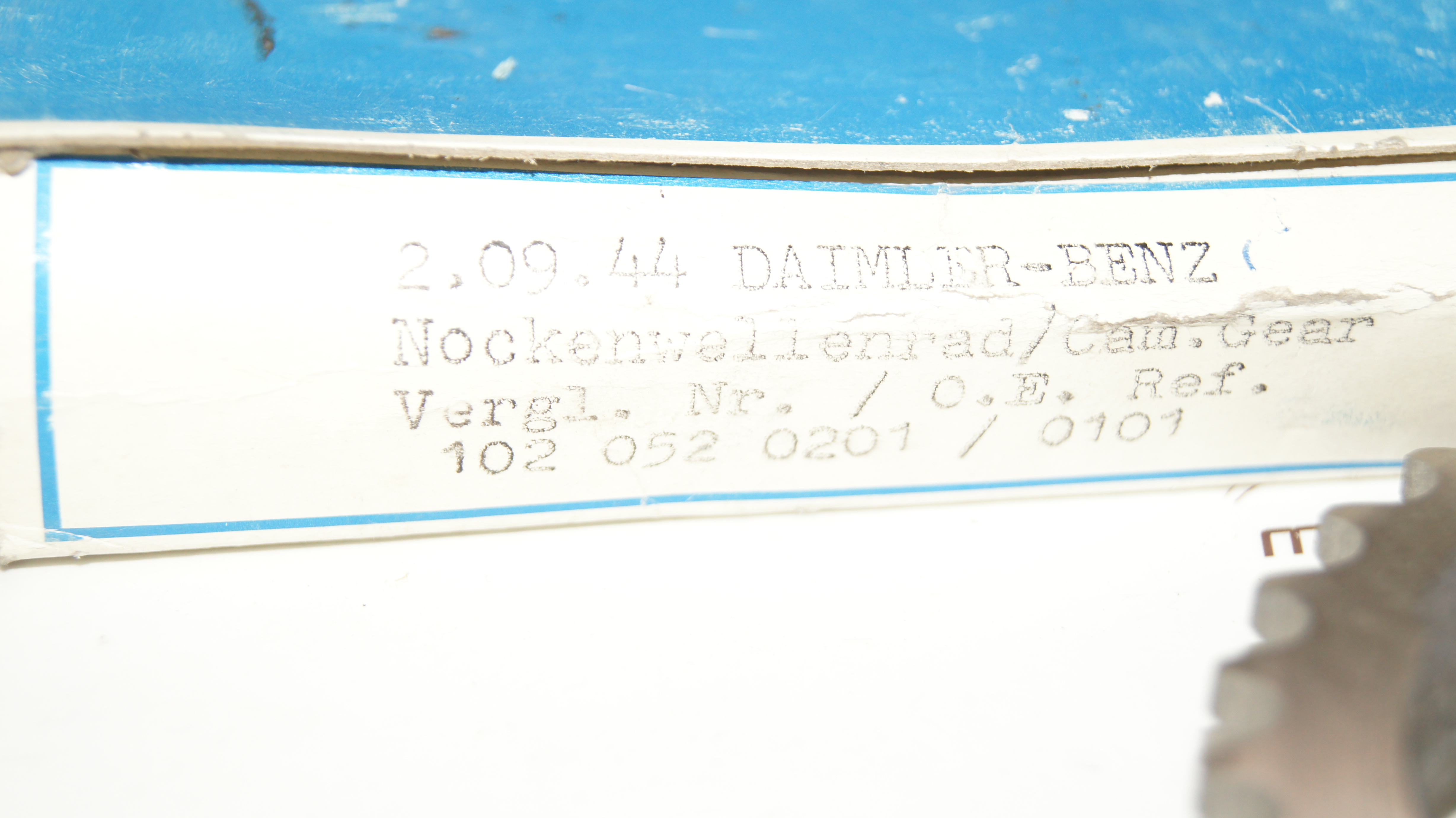 M102 camshaft gear LKW M102 camshaft gear LKW