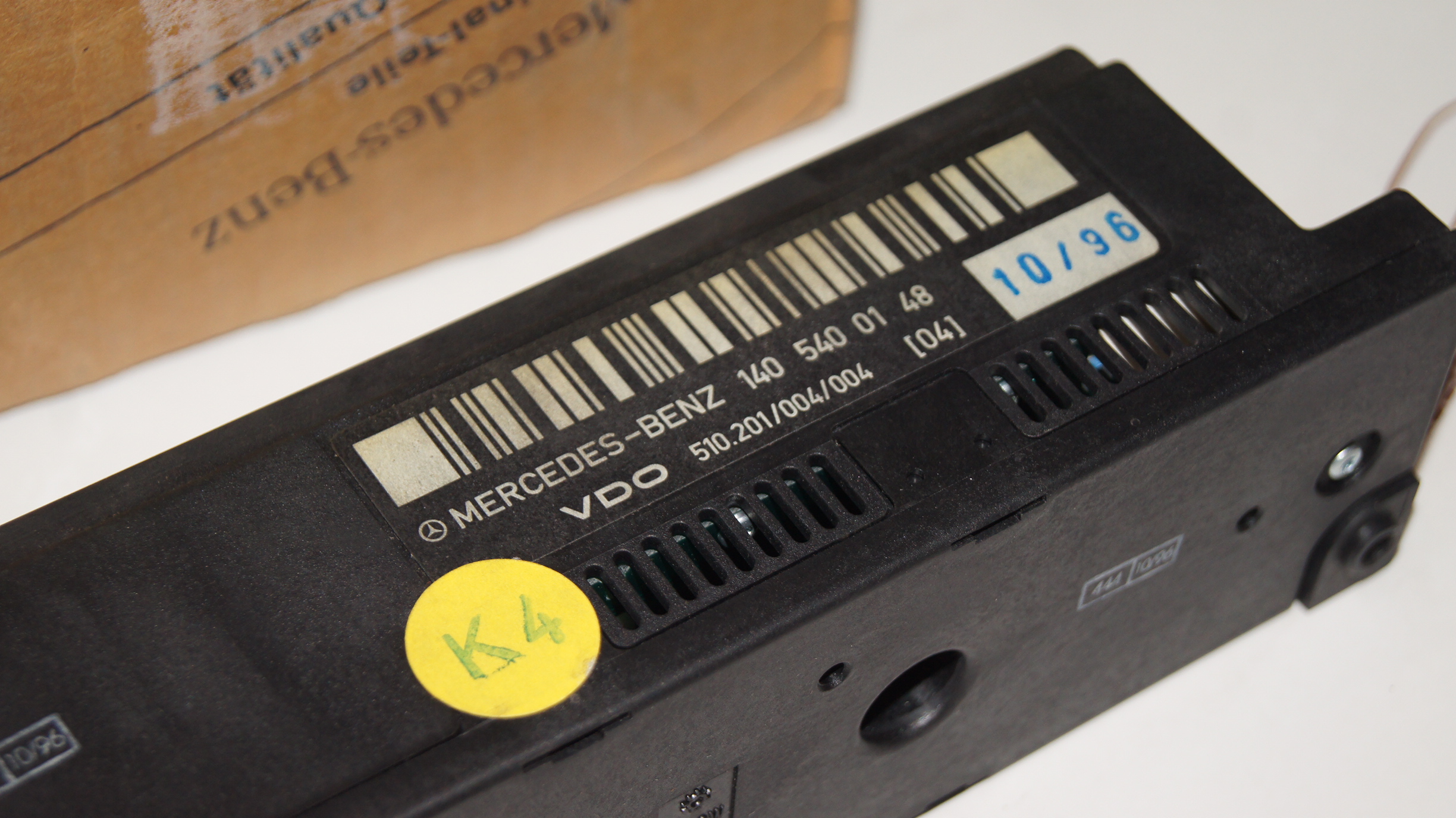 R129 W140 on board computer NEW NOS Genuine Mercedes Part R129 W140 on board computer NEW NOS Genuine Mercedes Part